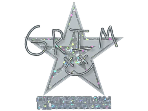 Sticker | Grim (Glitter) | Copenhagen 2024