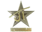 Sticker | JT (Gold) | Copenhagen 2024