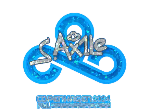 Sticker | Ax1Le (Glitter) | Copenhagen 2024