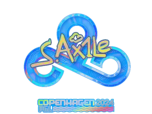 Sticker | Ax1Le (Holo) | Copenhagen 2024 Sticker | Ax1Le (Holo) | Copenhagen 2024