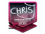 Sticker | chrisJ (Foil) | Cluj-Napoca 2015