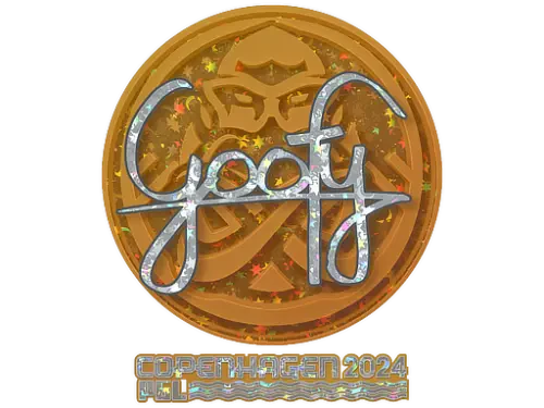 Sticker | Goofy (Glitter) | Copenhagen 2024 Sticker | Goofy (Glitter) | Copenhagen 2024