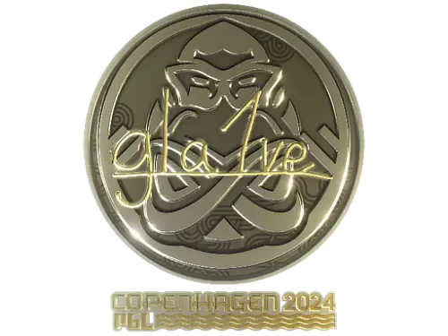 Sticker | gla1ve (Gold) | Copenhagen 2024