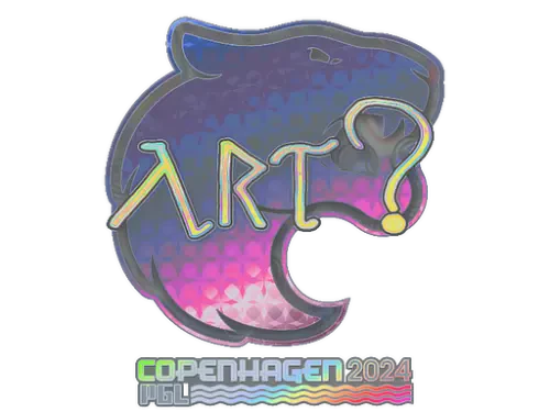 Sticker | arT (Holo) | Copenhagen 2024