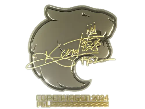 Sticker | KSCERATO (Gold) | Copenhagen 2024 Sticker | KSCERATO (Gold) | Copenhagen 2024