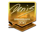 Sticker | denis (Gold) | Cluj-Napoca 2015