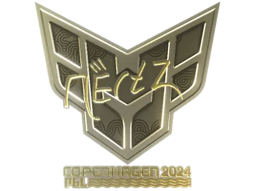 Sticker | NertZ (Gold) | Copenhagen 2024 Sticker | NertZ (Gold) | Copenhagen 2024