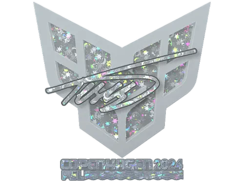 Sticker | TeSeS (Glitter) | Copenhagen 2024 Sticker | TeSeS (Glitter) | Copenhagen 2024