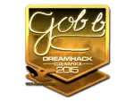 Sticker | gob b (Gold) | Cluj-Napoca 2015