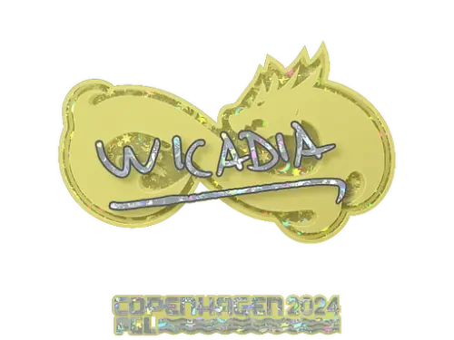 Sticker | Wicadia (Glitter) | Copenhagen 2024 Sticker | Wicadia (Glitter) | Copenhagen 2024