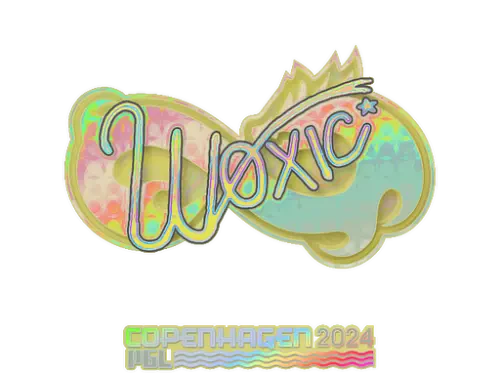 Sticker | woxic (Holo) | Copenhagen 2024 Sticker | woxic (Holo) | Copenhagen 2024