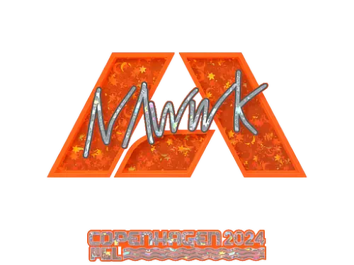 Sticker | nawwk (Glitter) | Copenhagen 2024