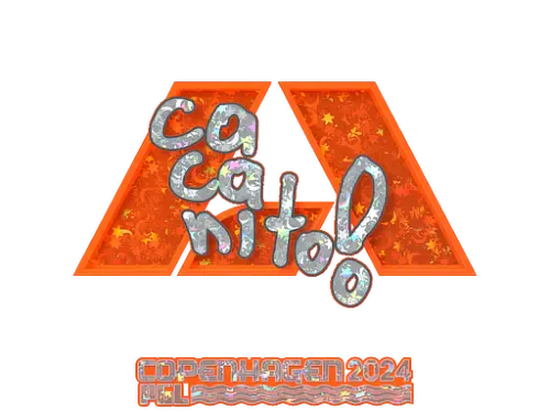 Sticker | CacaNito (Glitter) | Copenhagen 2024