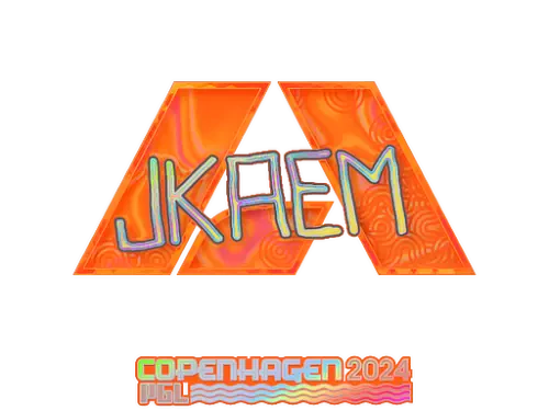 Sticker | jkaem (Holo) | Copenhagen 2024 Sticker | jkaem (Holo) | Copenhagen 2024