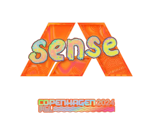 Sticker | sense (Holo) | Copenhagen 2024 Sticker | sense (Holo) | Copenhagen 2024