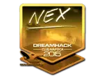 Sticker | nex (Gold) | Cluj-Napoca 2015