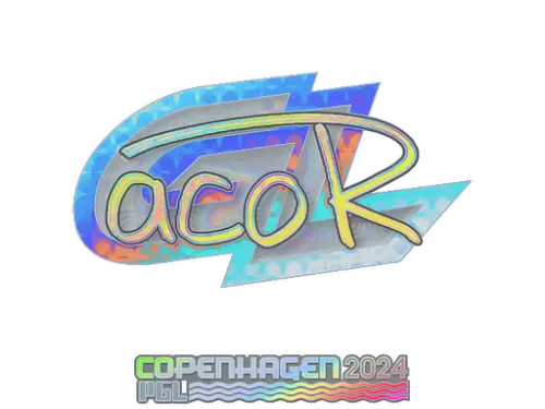 Sticker | acoR (Holo) | Copenhagen 2024