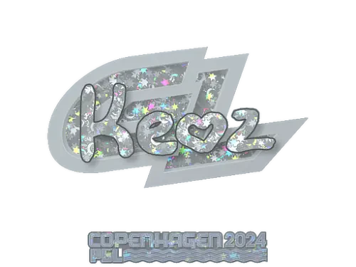 Sticker | Keoz (Glitter) | Copenhagen 2024 Sticker | Keoz (Glitter) | Copenhagen 2024