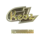 Sticker | Keoz (Gold) | Copenhagen 2024