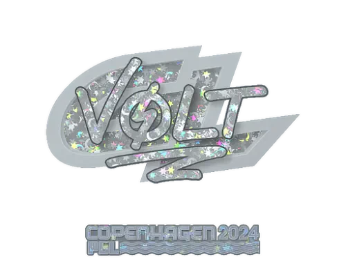 Sticker | volt (Glitter) | Copenhagen 2024 Sticker | volt (Glitter) | Copenhagen 2024