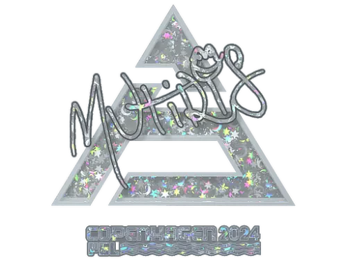 Sticker | MUTiRiS (Glitter) | Copenhagen 2024 Sticker | MUTiRiS (Glitter) | Copenhagen 2024