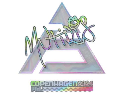 Sticker | MUTiRiS (Holo) | Copenhagen 2024 Sticker | MUTiRiS (Holo) | Copenhagen 2024