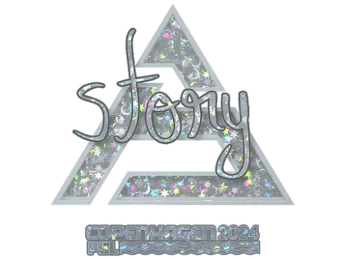 Sticker | story (Glitter) | Copenhagen 2024