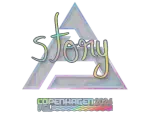 Sticker | story (Holo) | Copenhagen 2024