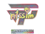 Sticker | n1ssim (Holo) | Copenhagen 2024