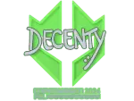 Sticker | decenty | Copenhagen 2024