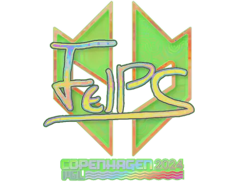 Sticker | felps (Holo) | Copenhagen 2024 Sticker | felps (Holo) | Copenhagen 2024