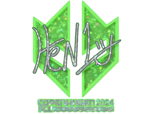 Sticker | HEN1 (Glitter) | Copenhagen 2024