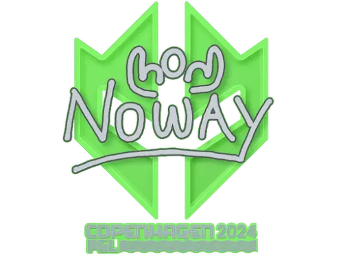 Sticker | noway | Copenhagen 2024