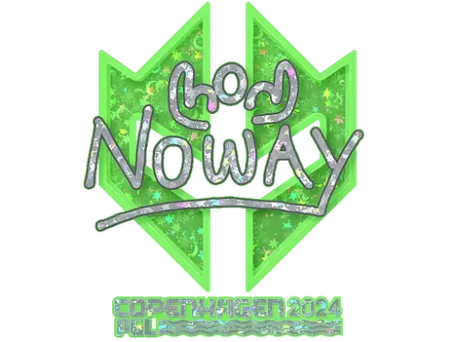 Sticker | noway (Glitter) | Copenhagen 2024