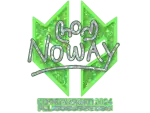 Sticker | noway (Glitter) | Copenhagen 2024