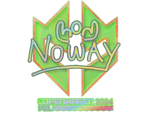 Sticker | noway (Holo) | Copenhagen 2024
