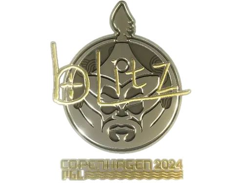 Sticker | bLitz (Gold) | Copenhagen 2024 Sticker | bLitz (Gold) | Copenhagen 2024
