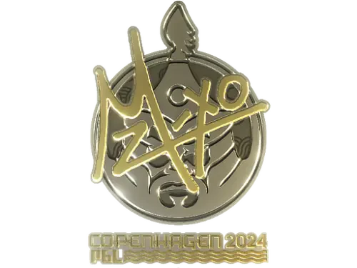 Sticker | mzinho (Gold) | Copenhagen 2024 Sticker | mzinho (Gold) | Copenhagen 2024
