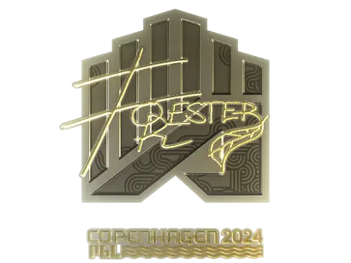 Sticker | Forester (Gold) | Copenhagen 2024