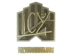 Sticker | ICY (Gold) | Copenhagen 2024