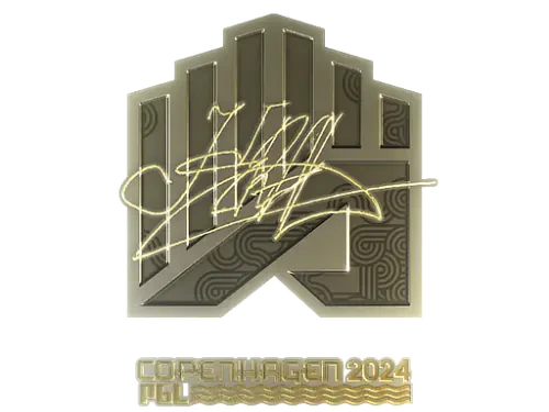 Sticker | Krad (Gold) | Copenhagen 2024 Sticker | Krad (Gold) | Copenhagen 2024