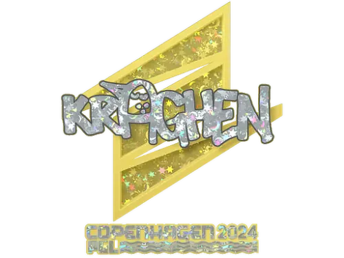 Sticker | kraghen (Glitter) | Copenhagen 2024 Sticker | kraghen (Glitter) | Copenhagen 2024