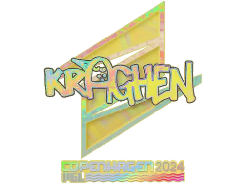 Sticker | kraghen (Holo) | Copenhagen 2024 Sticker | kraghen (Holo) | Copenhagen 2024
