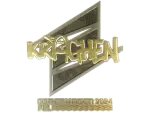 Sticker | kraghen (Gold) | Copenhagen 2024