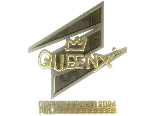 Sticker | Queenix (Gold) | Copenhagen 2024 Sticker | Queenix (Gold) | Copenhagen 2024