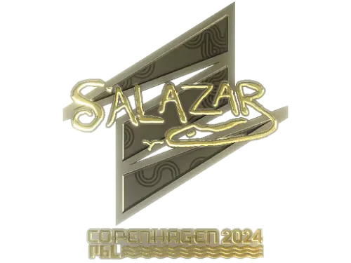Sticker | salazar (Gold) | Copenhagen 2024 Sticker | salazar (Gold) | Copenhagen 2024