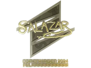 Sticker | salazar (Gold) | Copenhagen 2024