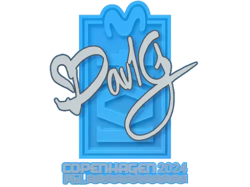 Sticker | dav1g | Copenhagen 2024 Sticker | dav1g | Copenhagen 2024