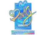 Sticker | dav1g (Holo) | Copenhagen 2024