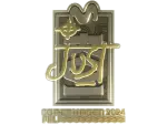 Sticker | JUST (Gold) | Copenhagen 2024